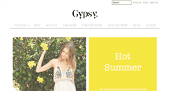 Desktop Screenshot of gypsy05.com